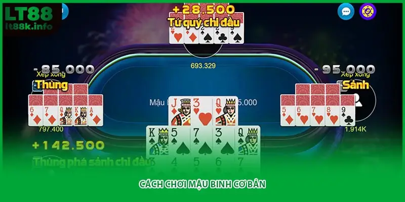 Cách chơi mậu binh cơ bản