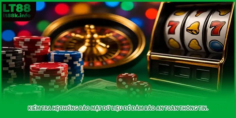 Kiểm tra hệ thống bảo mật dữ liệu để đảm bảo an toàn thông tin.