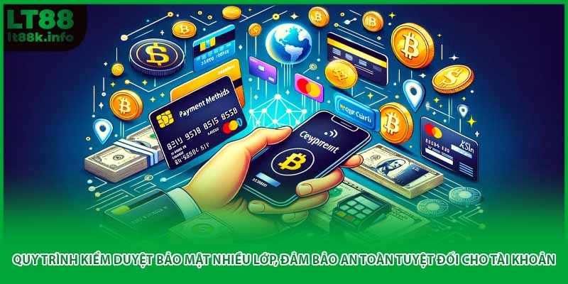 Quy trình kiểm duyệt bảo mật nhiều lớp, đảm bảo an toàn tuyệt đối cho tài khoản