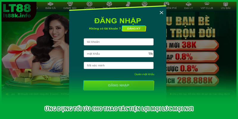 Ứng dụng tối ưu cho thao tác tiện lợi mọi lúc mọi nơi